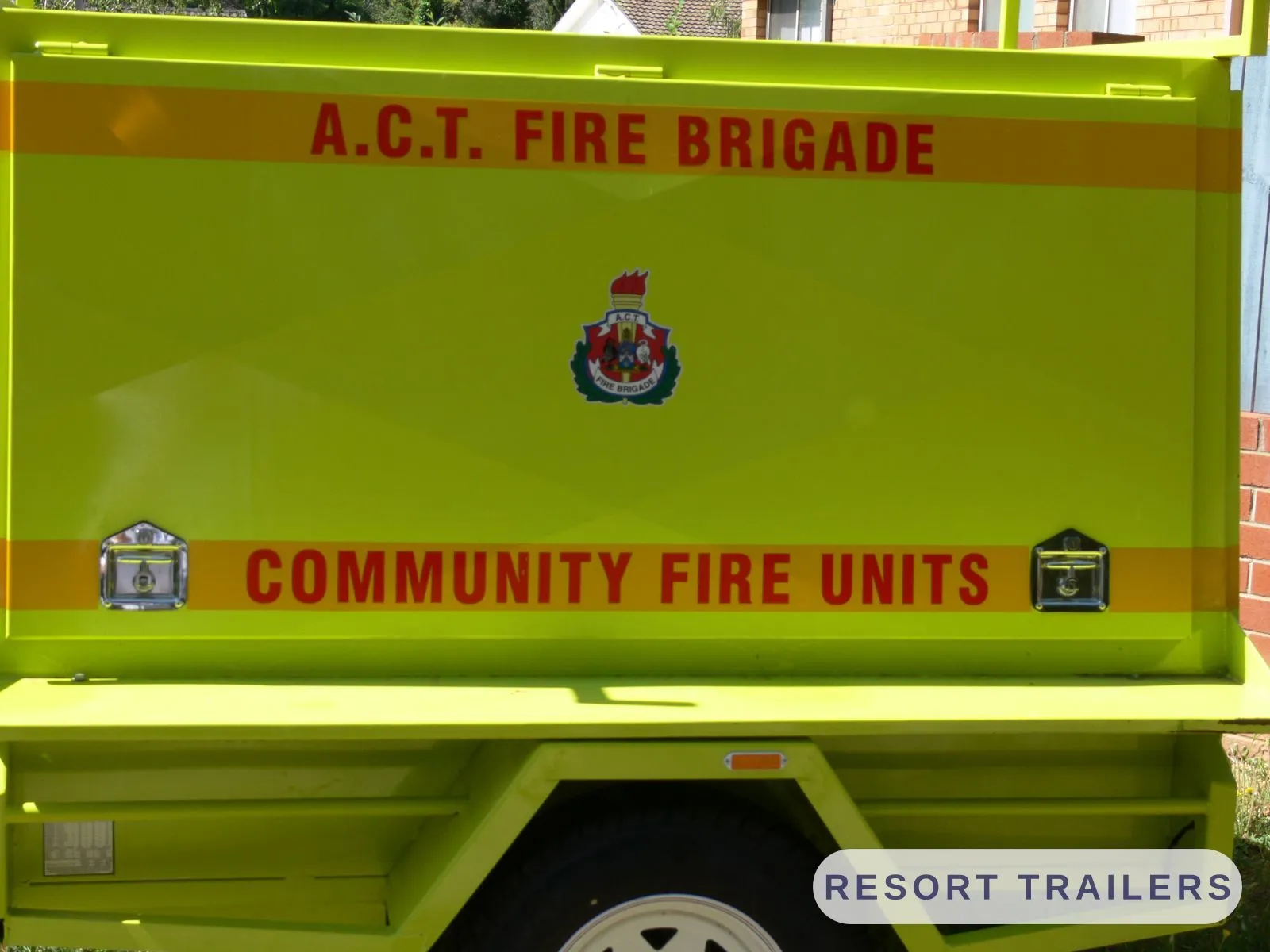 Cage & Canopy Trailers built by Resort Trailers
