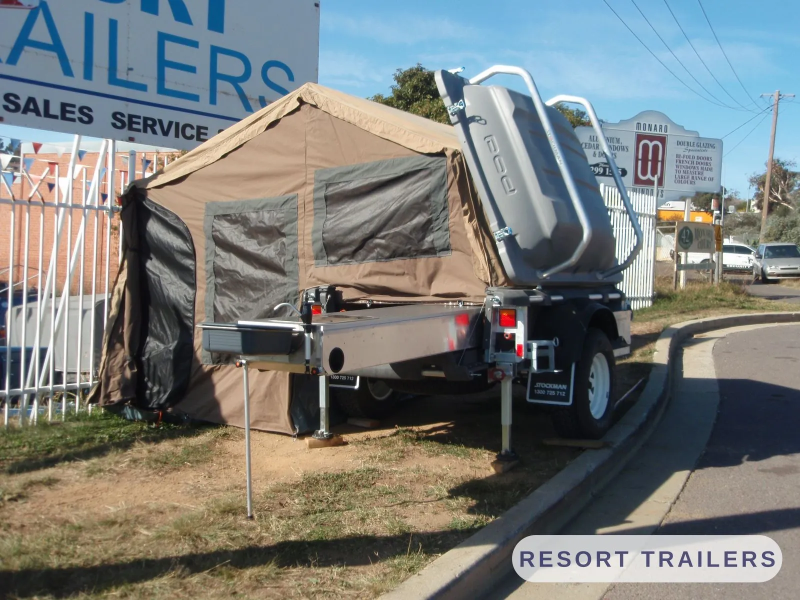 Camper Trailers built by Resort Trailers