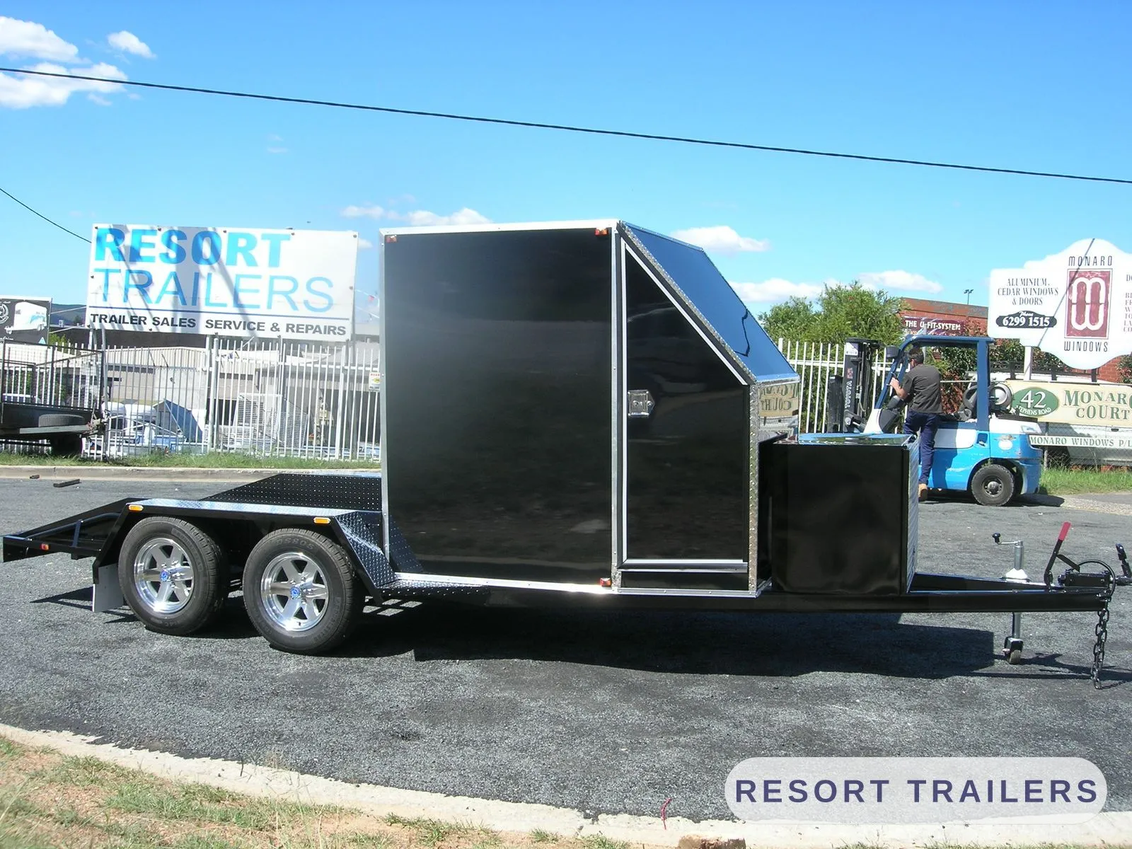 Car & Bike Trailers built by Resort Trailers