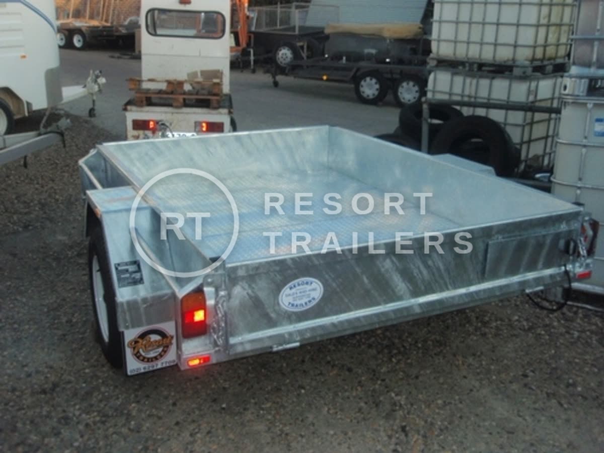 Galvanised trailer 3 — built by Resort Trailers